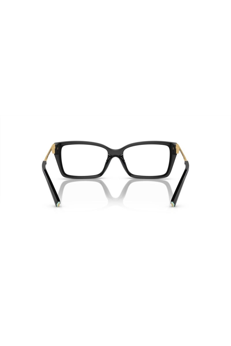 Tiffany Rectangular Eyeglasses for Women - Black - 52mm Lens - Image 3